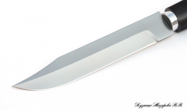 The knife of the Fink Sapper Elmax black hornbeam