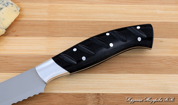Knife Chef No. 4 steel 95h18 handle acrylic black