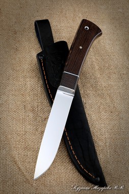 Knife Karachaevsky bichak (bychak) H12MF wenge