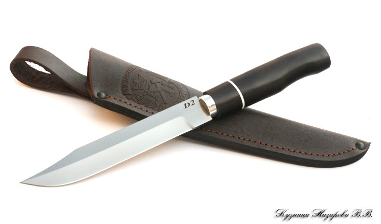 Fink Sapper Knife D2 black hornbeam