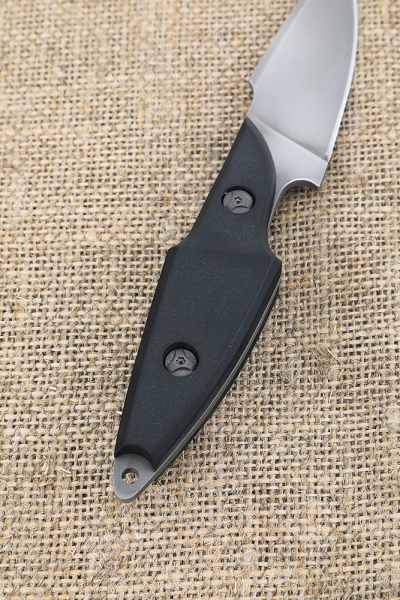 Knife Fint-3 Kh12MF acrylic black