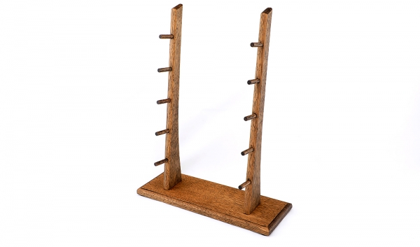 Stand for 5 knives, wood