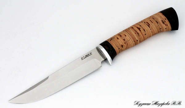 Knife Snow Leopard ELMAX birch bark