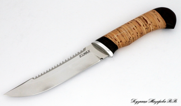 Knife Fisherman ELMAX birch bark
