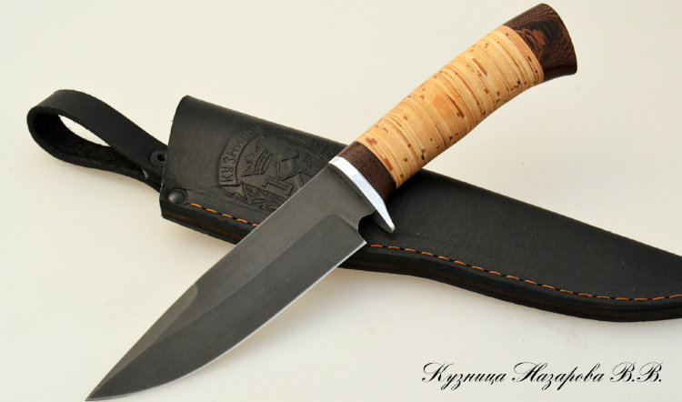 Knife Bison H12MF birch bark