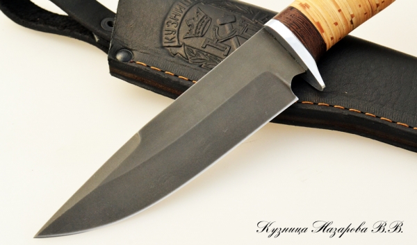 Knife Bison H12MF birch bark