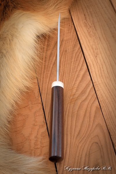 Yakut knife 3 steel H12MF forged dol handle rosewood
