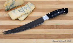 Knife Chef No. 4 steel H12MF handle acrylic black