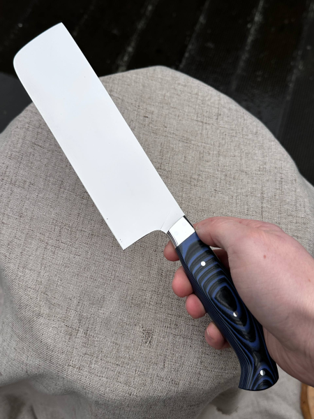 Кухонный цельнометаллический нож 