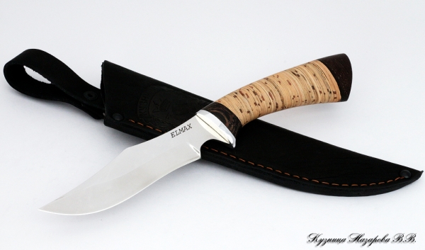Knife Cougar ELMAX birch bark