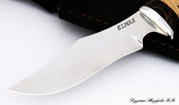 Knife Cougar ELMAX birch bark