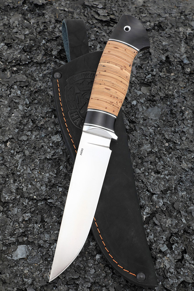 Нож Барс сталь N690 береста 