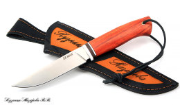 Knife Bars steel ELMAX-satin handle paduk