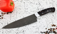Knife Chef No. 12 steel H12MF handle acrylic brown