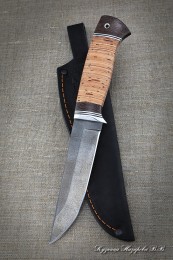 Knife Bison X12MF birch bark