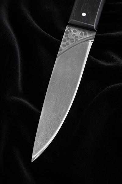 Knife No. 40 H12MF all-metal handle black hornbeam