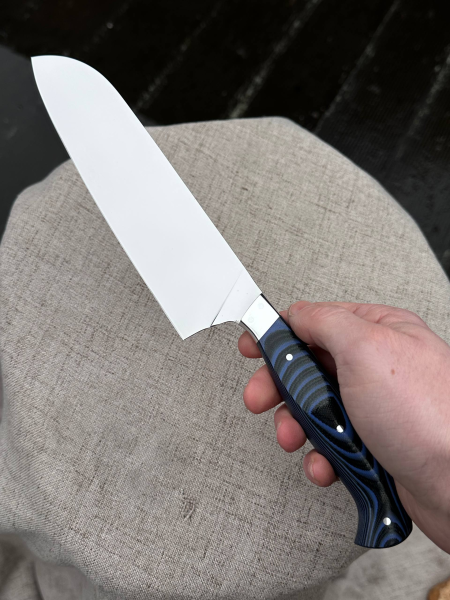 Кухонный цельнометаллический нож 