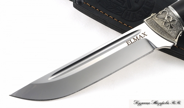 Knife Fighter Elmax Melchior black hornbeam