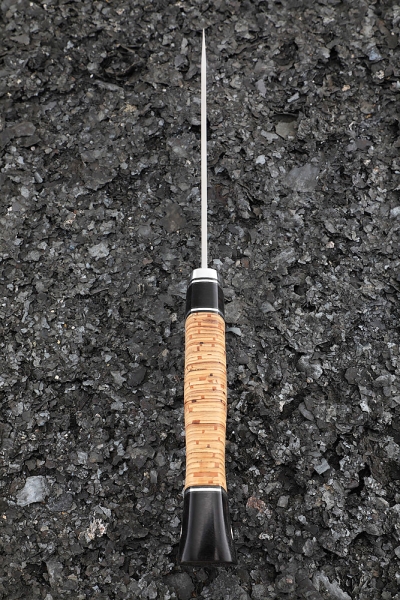 Нож Пехотинец сталь N690 рукоять береста