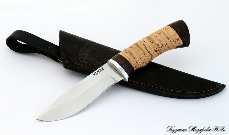 Knife Gyrfalcon ELMAX birch bark
