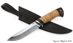 Knife Falcon D2 birch bark