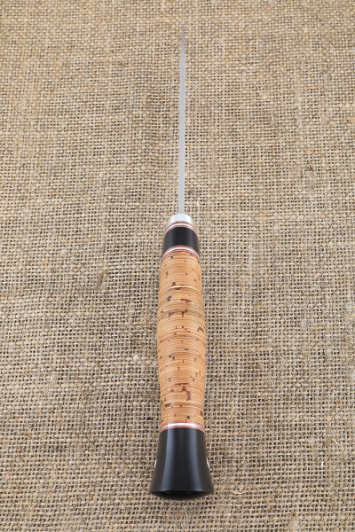 Нож Ангара сталь N690 рукоять береста