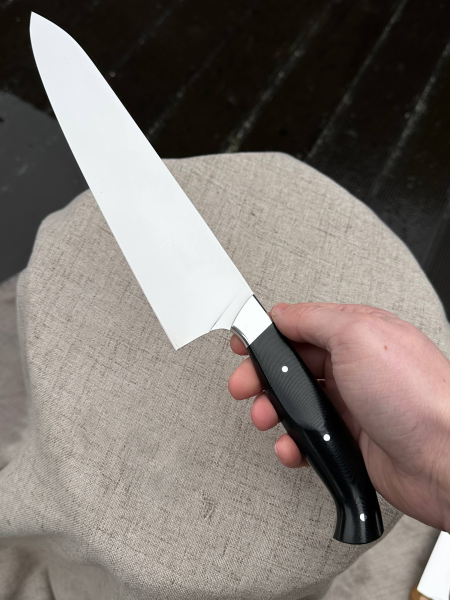 Кухонный цельнометаллический нож 