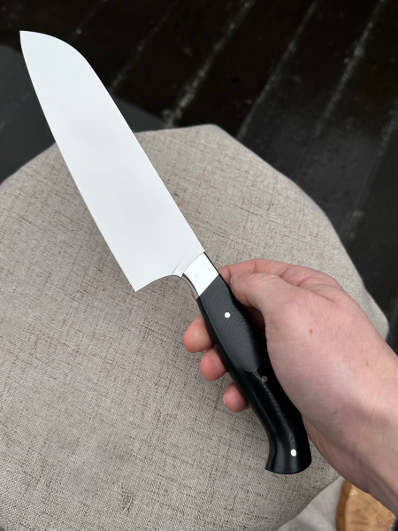 Кухонный цельнометаллический нож 