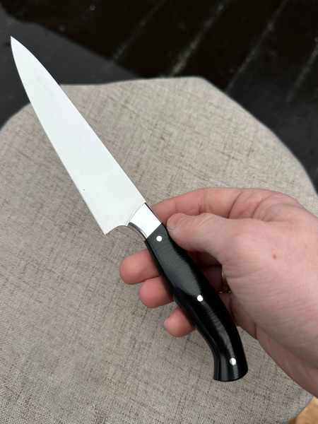 Кухонный цельнометаллический нож 