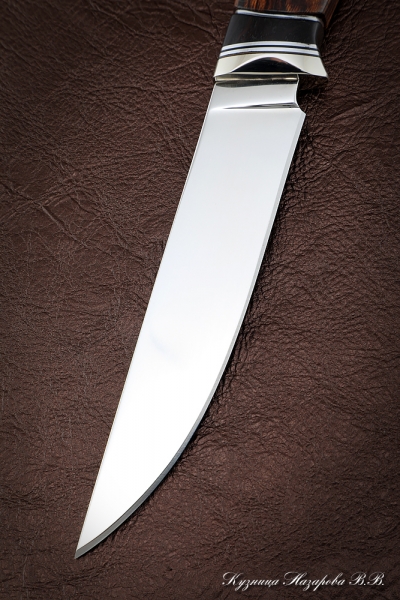 Нож Ирбис-2 S390 железное дерево черный граб
