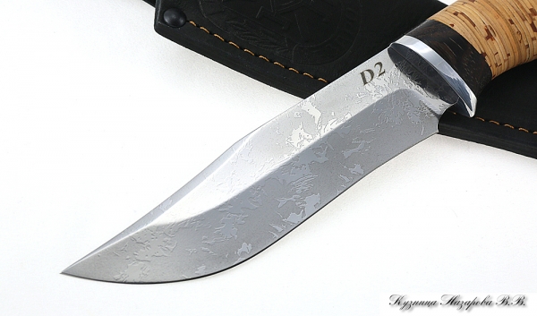 Pegasus knife D2 birch bark