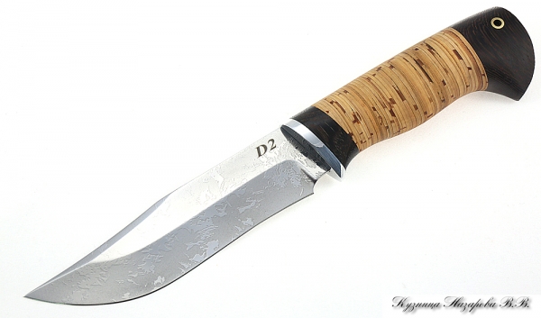 Pegasus knife D2 birch bark