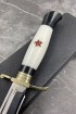 Нож Финка НКВД Х12МФ — наборная рукоять: акрил белый