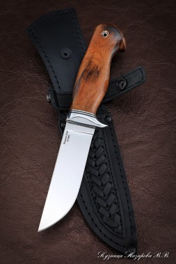 Нож Беркут сталь S390 железное дерево