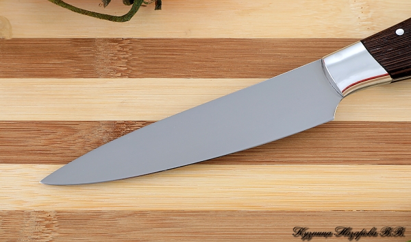 Knife Chef No. 2 steel 95h18 handle wenge