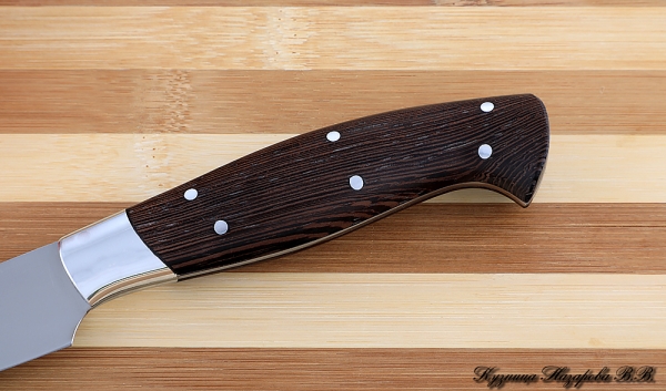 Knife Chef No. 2 steel 95h18 handle wenge