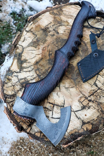 Axe Ermak-8 cooking metals: carbon+ HVG brushed ash (NEW)