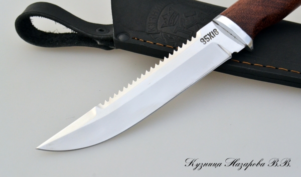 Knife Fisherman 95x18 bubinga