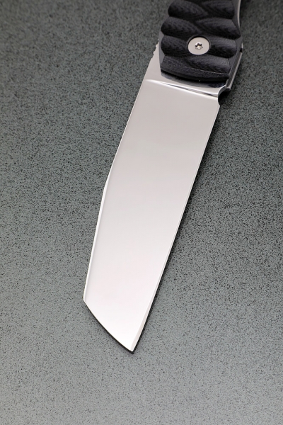 Нож складной Тор сталь Elmax накладки G10 резной + AUS8 (подшипники, клипса)