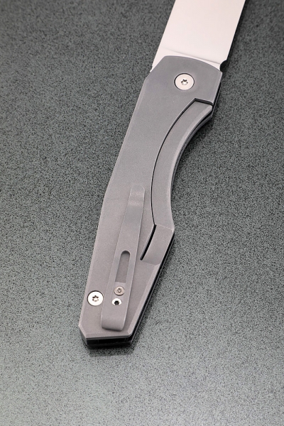 Нож складной Тор сталь Elmax накладки G10 резной + AUS8 (подшипники, клипса)