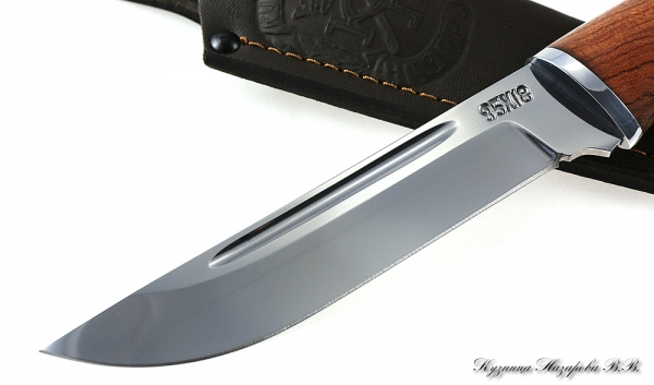 Knife Fighter 95h18 bubinga
