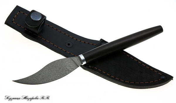 Steak knife small H12MF black hornbeam