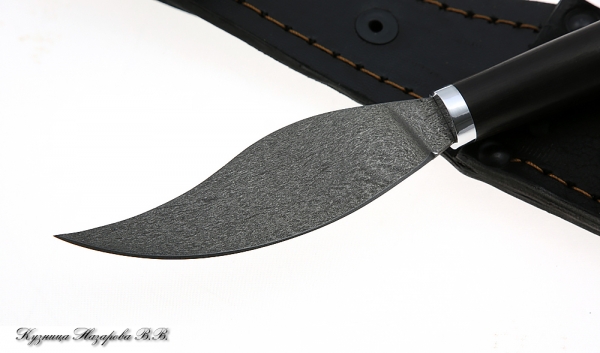 Стейк-нож малый х12мф черный граб