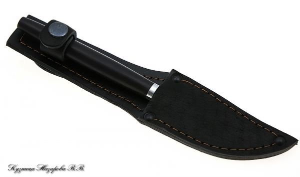 Стейк-нож малый х12мф черный граб