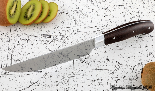 Knife Chef No. 8 steel 95h18 handle duralumin wenge