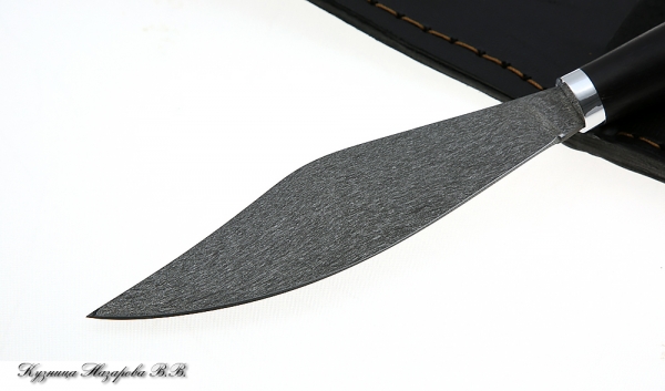 Стейк-нож большой х12мф черный граб
