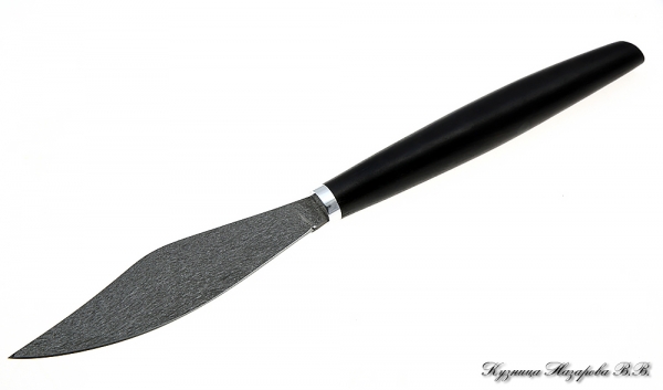 Steak knife large H12MF black hornbeam