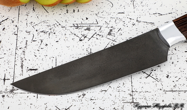 Knife Chef No. 8 steel H12MF handle duralumin wenge