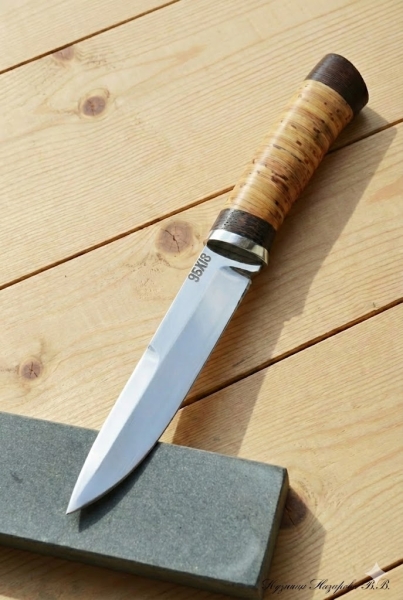 Нож Скиф 95х18 береста