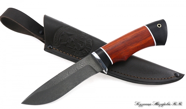 Knife Gyrfalcon H12MF black hornbeam paduk